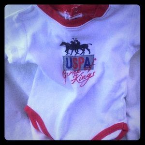 USPA Polo Game of Kings Onsie 6-9 months